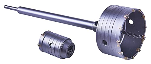 Am-Tech - Trivella A Tubo 50/110 Mm Con Barra Di Estensione