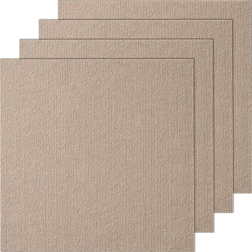 Vevor Piastrelle Per Moquette Stacca E Incolla, Piastrelle Per Moquette Autoadesive Quadrate Da 457 X 457 Mm Piastrelle Per Moquette Morbide Imbottite