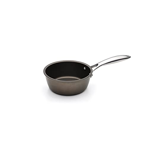 Giannini Vegetalia Evolution Casseruola 1 Manico Ø 16 Cm Alluminio Antiaderente Rivestimento Olliatech Ht Adatta All'Induzione Made In Italy