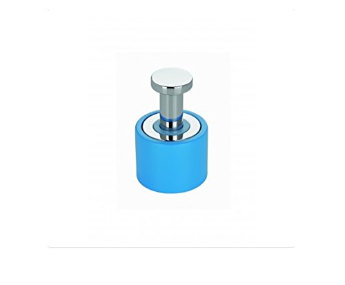 Metaform Enjoy Color Coppia Appendiabitiin Ottone Cromato Azzurro