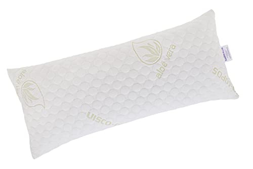 Todocama - Cuscino Viscoelastico A Fiocchi 90 Cm Bianco