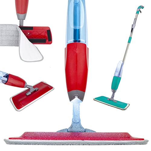 Maury'S Spray Mop Vaporizzatore 600Ml Panno In Microfibra Per Tutte Superfici