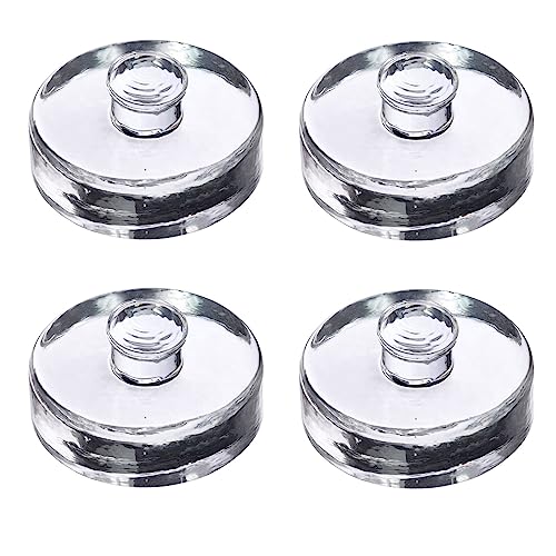 Westmark 40872260 4 Pesi Per Fermentazione Ø 7 Cm, Vetro Sodico-Calcico, Bianco