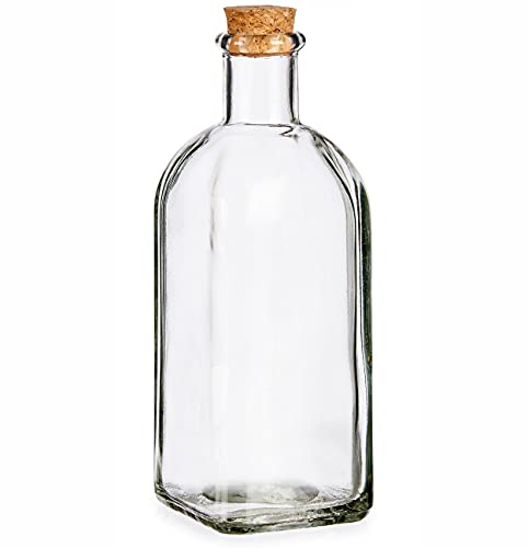 Bottiglia Di Vetro Vivalto Trasparente Sughero Vetro (500 Ml)