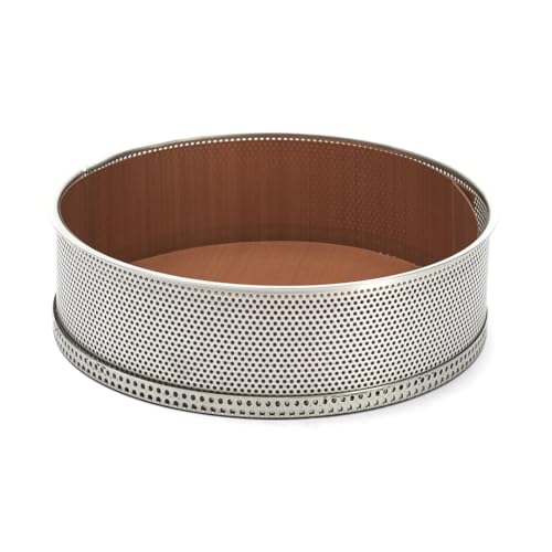 De Buyer Stampo Circolare Smontabile Con Due Teglie Antiaderenti, Diam 24 Cm, 3213.24