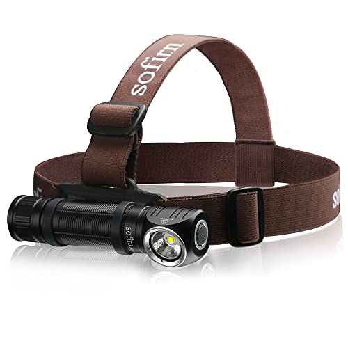 Sofirn Hs40 Ha Condotto La Lampada Frontale 2000 Lumen, Tipo C Ha Portato La Torcia, Potente Lampada Da Testa Con 8 Modalità Di Luminosità, Impermeabi
