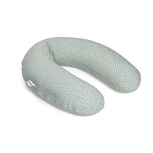 Doomoo Cuscino Per Allattamento Buddy – Cuscino Multifunzionale Per Mamma E Bambino – Cuscino Confortevole Per Dormire, Allattare E Sostenere – Compag
