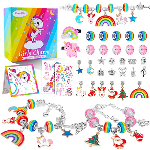 Regalo Unicorno Per Ragazze Bambini Giocattoli Ragazze Regali 5 6 7 8 9+ Anni Gioielli Fai Da Te Fai Da Te Ragazze Braccialetto Regalo Di Natale Regal