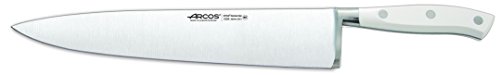 Arcos Serie Riviera Blanc, Coltello Da Chef Coltello Da Cucina, Acciaio Inossidabile Forgiato Nitrum 300 Mm, Manico Polioxymetilene (Pom), Colore Bian