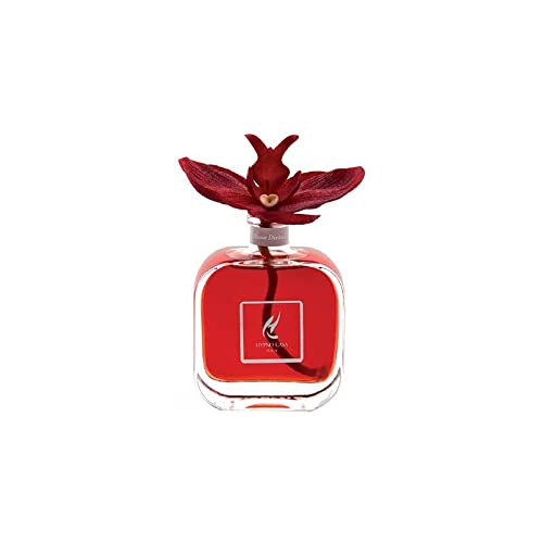 Hypno Casa Italy Diffusore Con Fiore Orchidea 100Ml Rosso Divino