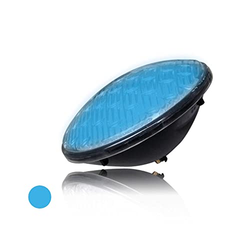 Edm Bombilla Piscina Led Par56 15W 1300Lm Luz Azul Ip68 Ø17,6X6Cm