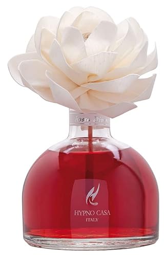 Diffusore Di Essenza Profumata Per Ambiente Con Fiore - 250Ml (Rosso Divino)
