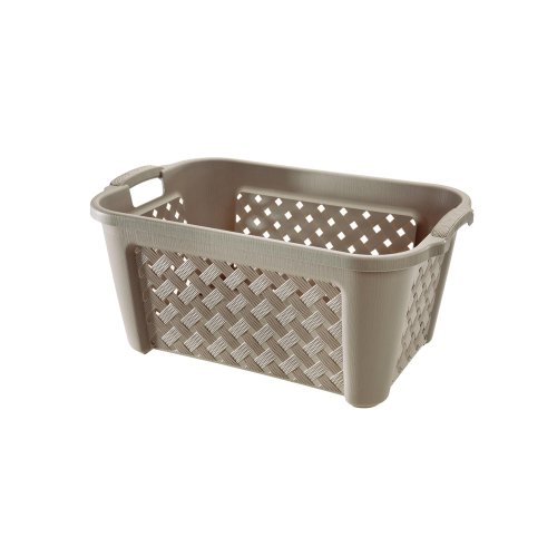 Tontarelli Cesta Biancheria Arianna Senza Coperchio Lt35 Beige Riordino Lavanderia
