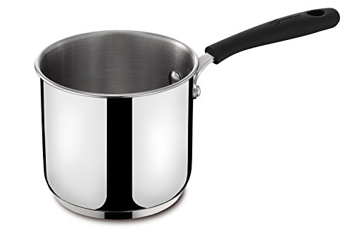 Lagostina Gioiosa Bollilatte, Acciaio Inox, Diametro 12 Cm, 1.2 Litri, Lucidato