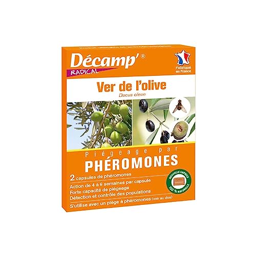 Ueber Feromoni Contro Il Verme Dell´Oliva-Orto Giardino Insetticidi Bio, Multicolore, Unica
