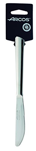 Arcos Serie Toscana, Set Di Coltelli Di Frutta (3 Forchetta), Monoblocco Unipezzo Acciaio Inossidabile 18/10 E 185 Mm, Colore Argento
