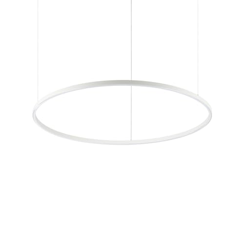 Oracle Slim D90 Bianco, Sospensione, Ideal Lux
