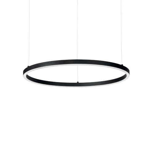 Oracle Slim D70 Nero, Sospensione, Ideal Lux