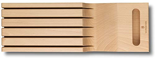 Victorinox, 7.7065.1 - Portacoltelli Con Manico In Legno Di Faggio
