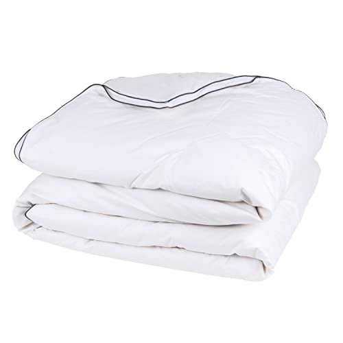 Pikolin Home - Piumone Nordico In Piumino D’Oca 96% 220 G/M² Con Tessuto In Cotone, Autunno/Inverno