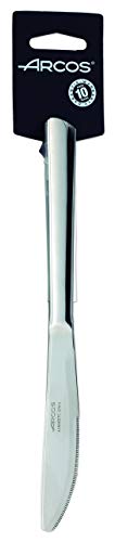 Arcos Serie Toscana, Set Di Coltelli Di Tavola (3 Forchetta), Monoblocco Unipezzo Acciaio Inossidabile 18/10 E 220 Mm, Colore Argento