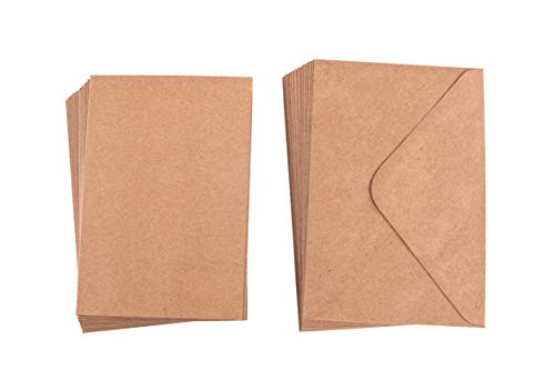 Rayher Set Biglietti B6, Fsc Mix Credit, Carta, Kraft, 30 Stück