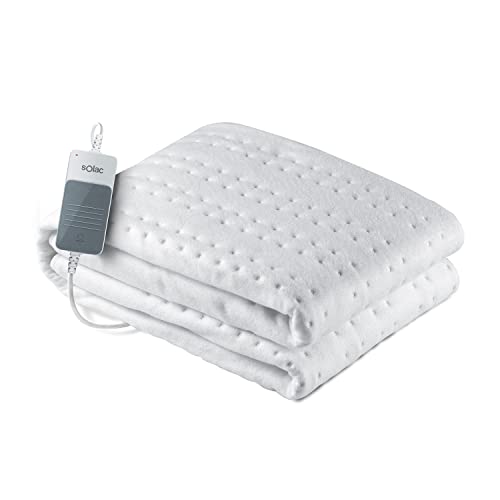 Solac Cp8627 Norway+ - Scaldaletto Elettrico 150X140Cm, 60W, Tecnologia Sensfort, Sistema Di Protezione, 3 Intensità, Lavabile In Lavatrice Fino A 30º