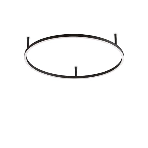 Oracle Slim Pl D070 Round 3000K Black Ideal Lux