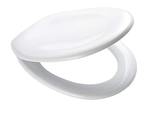 Ridder Portland - Sedile Wc In Polipropilene, Colore: Bianco 446 X 367 Mm