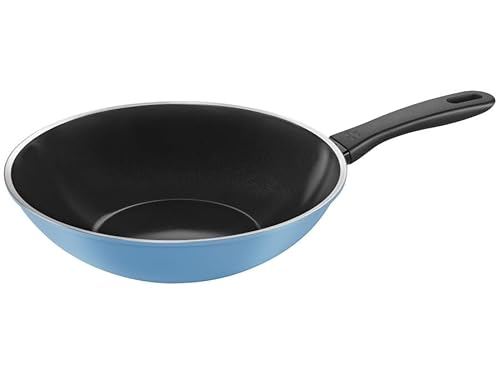 Ballarini Wok, 28 Cm | Blu | Alluminio | Rotondo