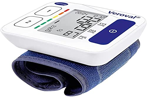 Veroval, Misuratore Di Tensione Arteriosa Digitale Compatto Per Misurare La Tensione Arteriosa, Misurazione Rapida E Precisa, Ergonomica, 200 Letture,