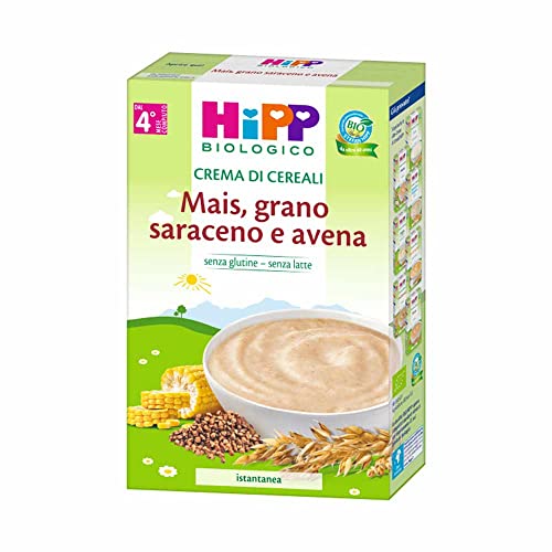 Hipp Crema Di Cereali - Crema Di Mais E Grano Saraceno Con Avena, 200G