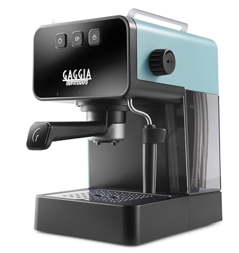 Macchina Da Caffè Espresso Manuale Espresso Deluxe Serbatoio 1.2 Lt. Potenza 1900 Watt Colore Grigio