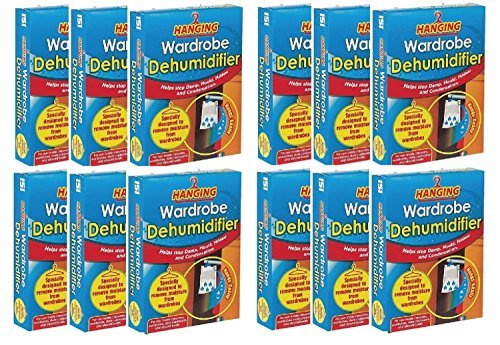 Hanging Dehumidifier Bag For Wardrobes And Small Spaces Damp Mould Moisture Remover (Pack Of 6) By 151