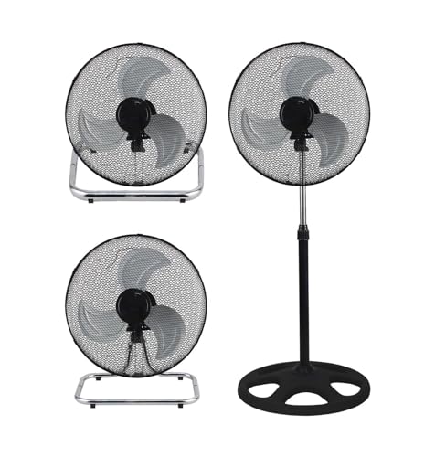 Vinco Ventilatore A Piantana 3 Funzioni In 1 90 W 45 Cm (39657)