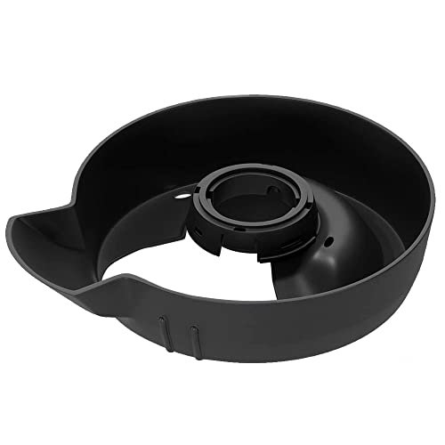 Anakel Home Ghiera Di Ricambio Per Vorwerk Bimby Tm31 | Mixing Bowl, Base Di Recambio | Colore Nero, 163 X 135 X 43 Mm