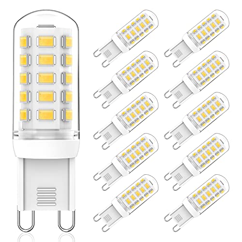 Led G9 Dimmerabile Bianco Neutro 4000K, Lampadina Led G9 3W Sostituzione Lampadina Alogena 25W 28W 33W, Lampadina Led G9 Senza Sfarfallio, 320Lm, Ac 2