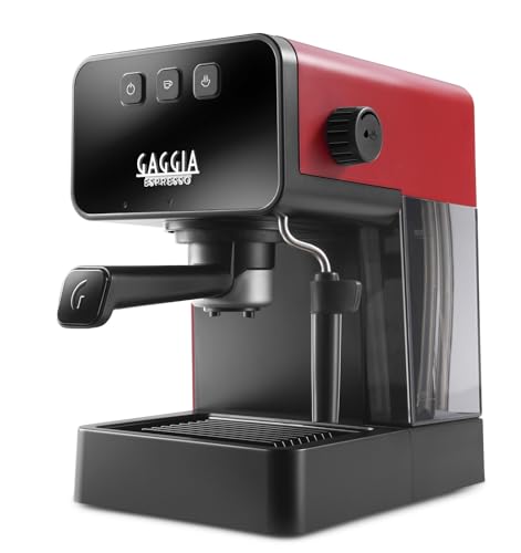 Macchina Da Caffè Espresso Manuale Espresso Style Red Eg2111/03 Serbatoio 1.2 Lt. Potenza 1900 Watt Colore Rosso