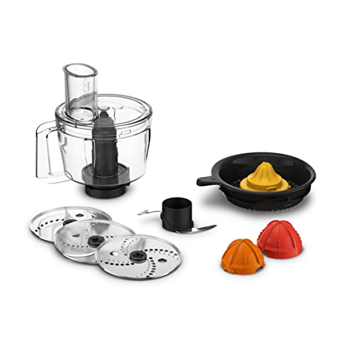Moulinex Set Di 6 Accessori Per Robot Pasticceri Coach E I Coach Touch, Ciotola Multifunzione + Dischi Per Grattugiare + Lama Tritatutto + Spremiagrum