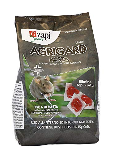 Veleno Per Topi Ratticida In Pasta Fresca Topicida Esca Roditori Zapi Kg 1,530