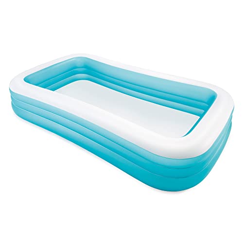 Intex 58484Np - Piscina Family, 305 X 183 X 56 Cm, Azzurro/Bianco