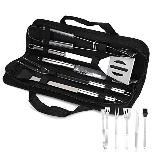 Hippodance Utensili Barbecue, Attrezzi Per Barbecue Acciaio Inox Set Di Attrezzi Per Barbecue Perfetti Per Grill Accessori Per Utensili Da Barbecue, R