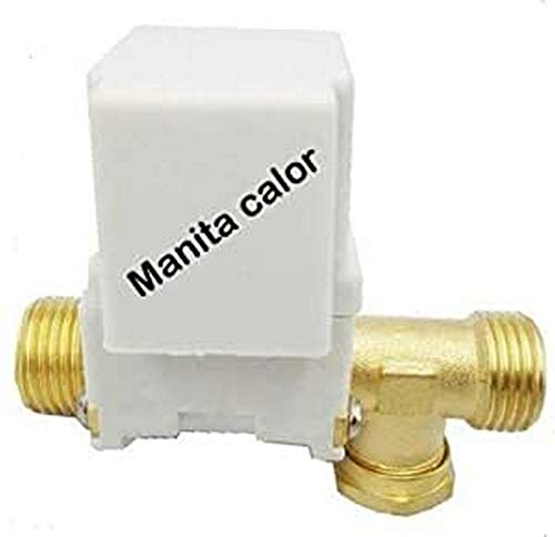 Manita Calor Elettrovalvola Ø 1/2" Per Centralina Tk8 Ricambio Universale Per Pannello Solare Termico