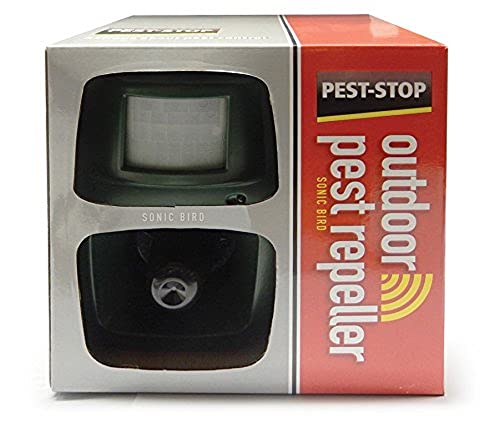 Pest-Stop Psor-Sb Sonic Bird Outdoor Pest Repeller, Colore: Verde