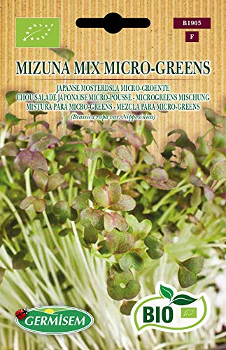 Germisem Biologico Mizuna Mix Micro-Greens Semi 10 G