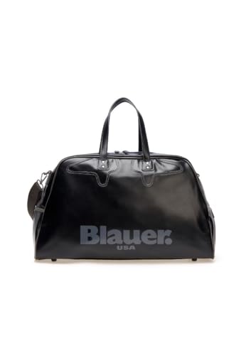 Blauer Borsone Uomo Mano/Tracolla Duffle Bag Nero B24Bu01 F3Old01 Grande
