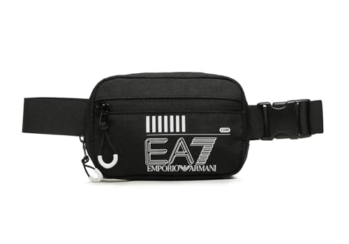 Emporio Armani Borsa Marsupio Uomo Ea7 Train Core Pouch Bag Small Shoulder Bag Black/White Logo Ubs23Ea11 245082 Cc940 Piccola