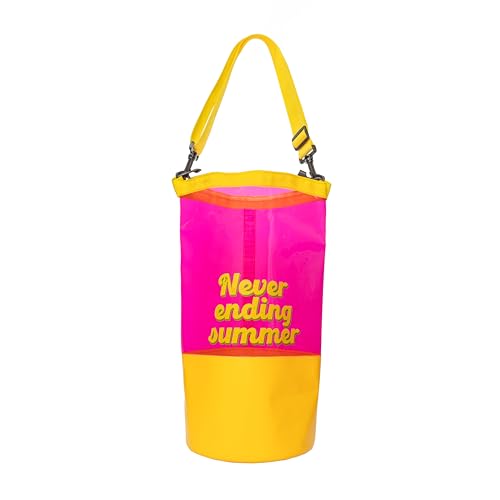 Fisura – Borsa Stagna Impermeabile. Borsa Impermeabile Da 5 Litri. Borsa Stagno Con Chiusura Arrotolabile E Tracolla. Dimensioni: 29 X 41,5 Centimetri