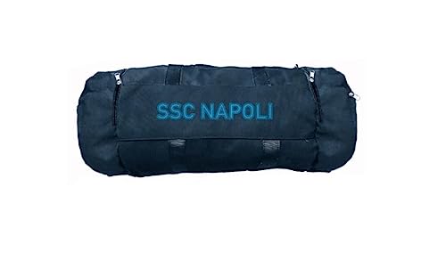Borsone Compatibile Ssc Napoli Calcio Ufficiale Enzo Castellano - Borsa Palestra Sport Sportiva Napoli Calcio Uomo Donna Grande Multitasche