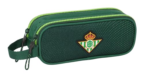 Safta Real Betis Balompié – Astuccio Doppio Per Bambini, Astuccio Per Bambini, Ideale Per Bambini In Età Scolastica, Comodo E Versatile, Qualità E Res